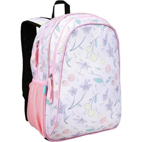 15-inch Kids Backpack Pink Glitter - Picture 1 of 7